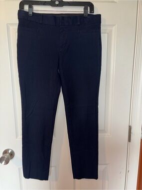 Banana Republic Sloan Pant, Navy, Size 4